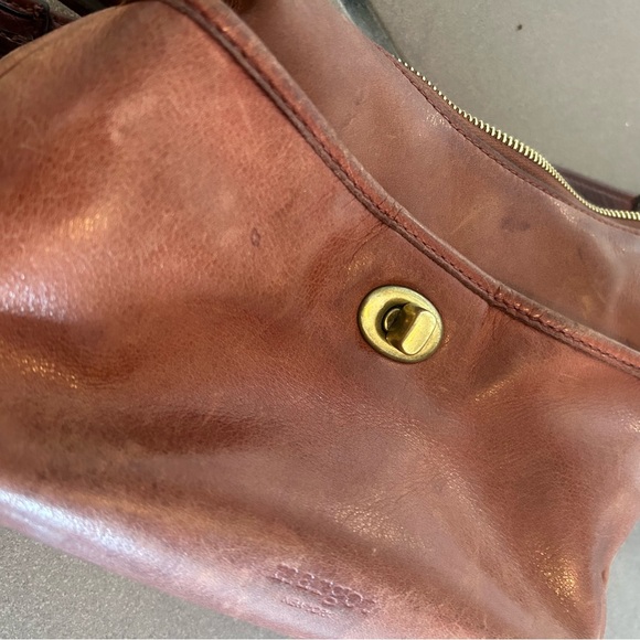 Vtg Margot NY Genuine Leather Purse - Picture 5 of 16